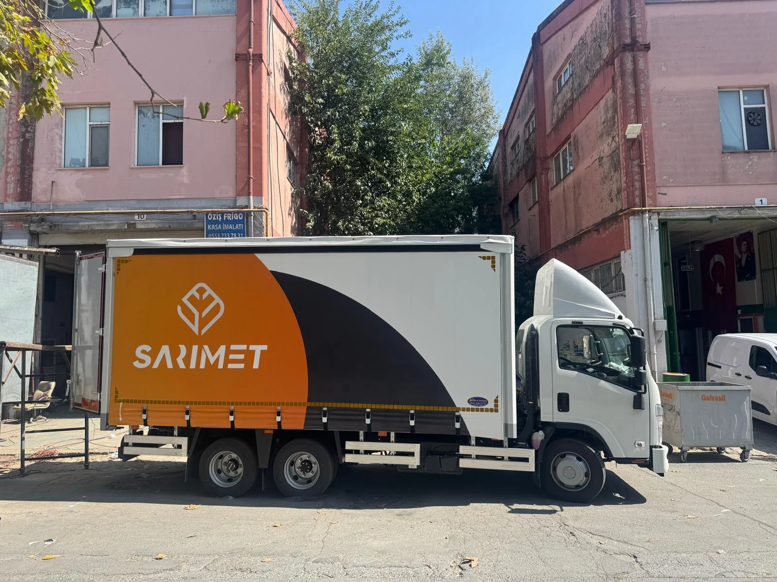 Kayar Perdeli Kasa üretim örneği, detay 8